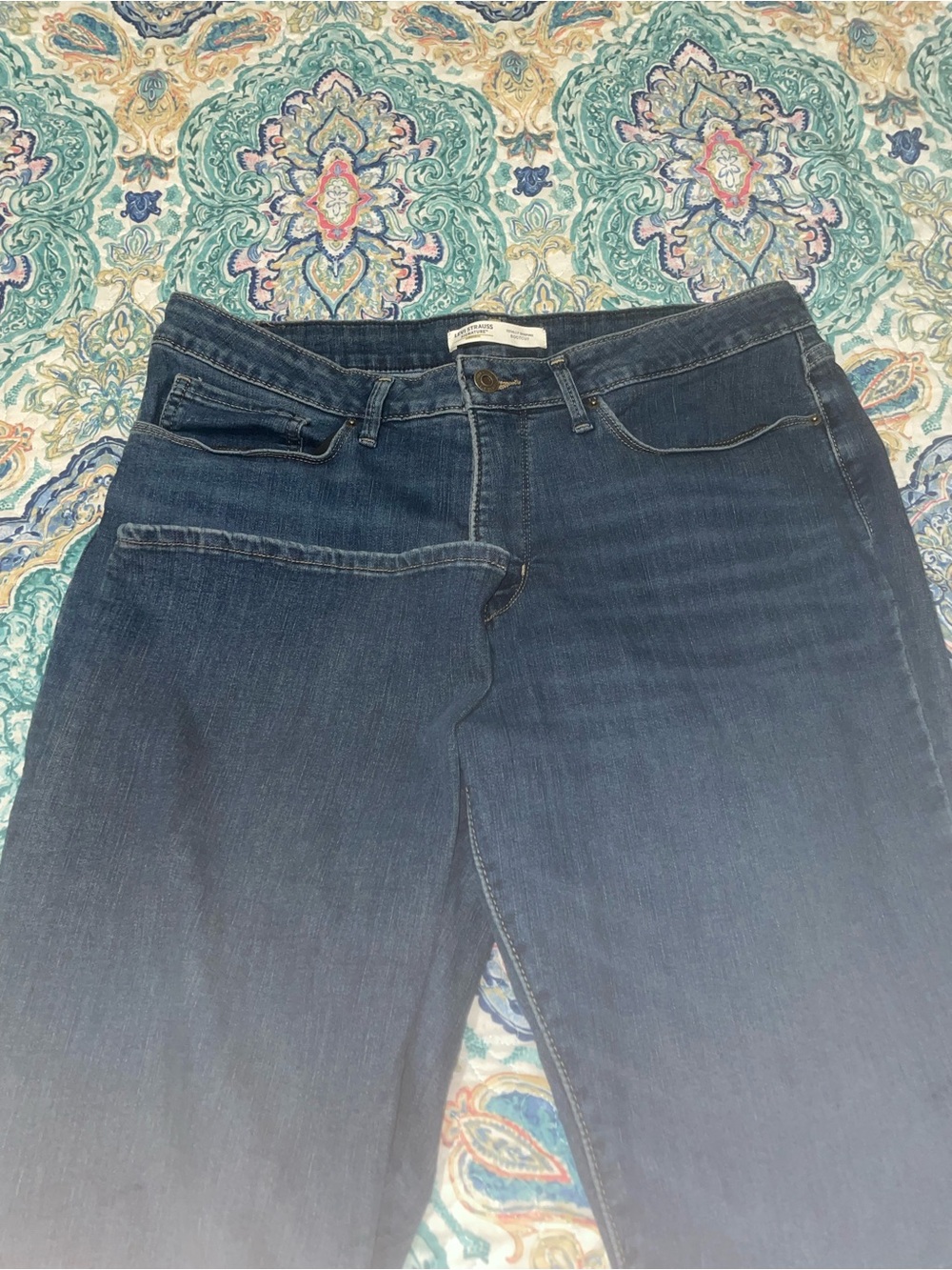 Signature by Levi Strauss Woman’s Straight Jeans - $30 for 3 pair. - Picture 8 of 10